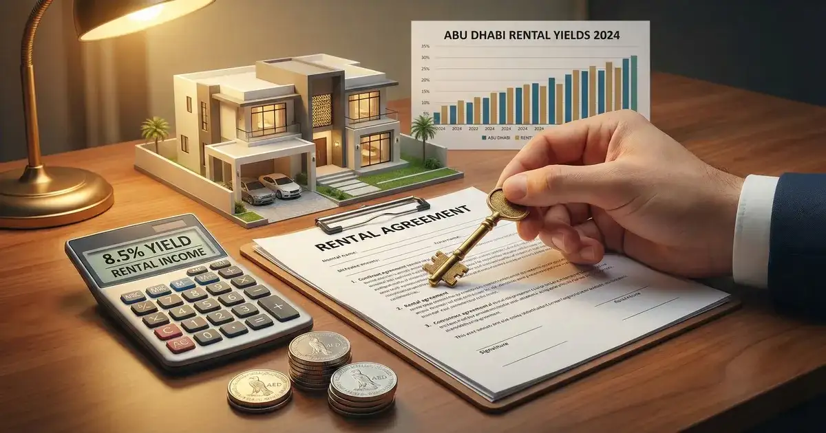 فهم العوائد الإيجارية الإجمالية في أبوظبي: دليل شامل للمستثمرين
