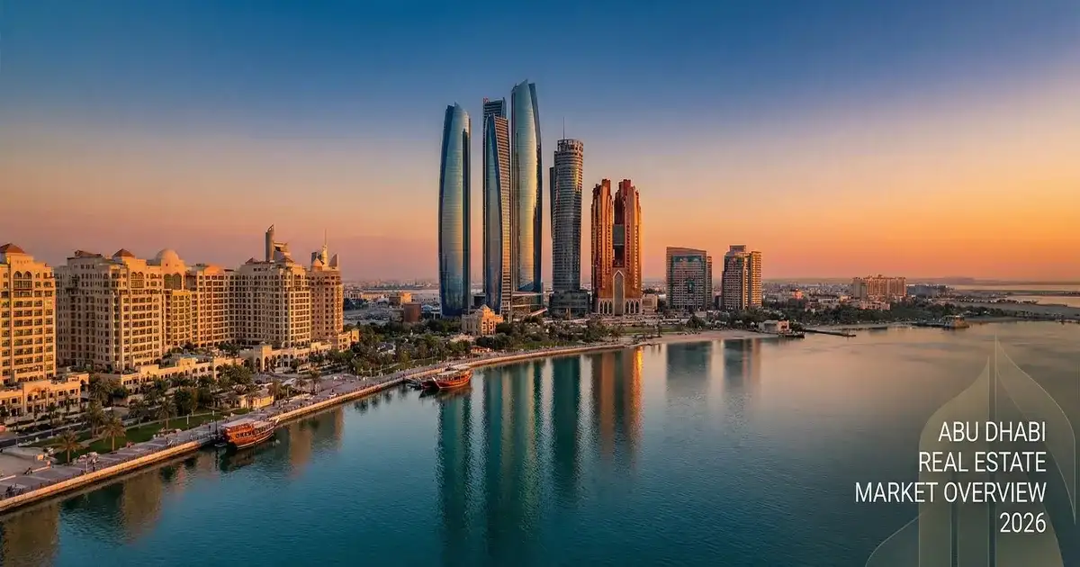 توقعات سوق العقارات في أبوظبي 2026: الفرص الاستثمارية واتجاهات الأسعار