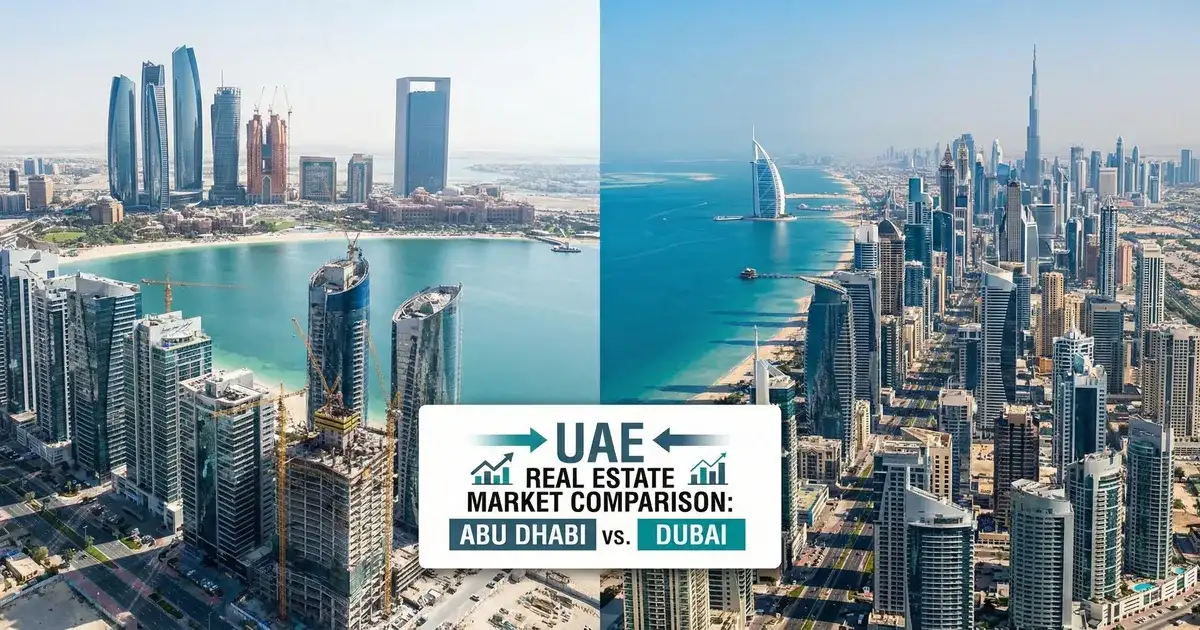 تحليل سوق العقارات في الإمارات: لماذا تفوقت أبوظبي على دبي في نمو عام 2025